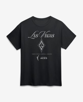Men's and Women's Black Las Vegas Aces In Motion T-Shirt