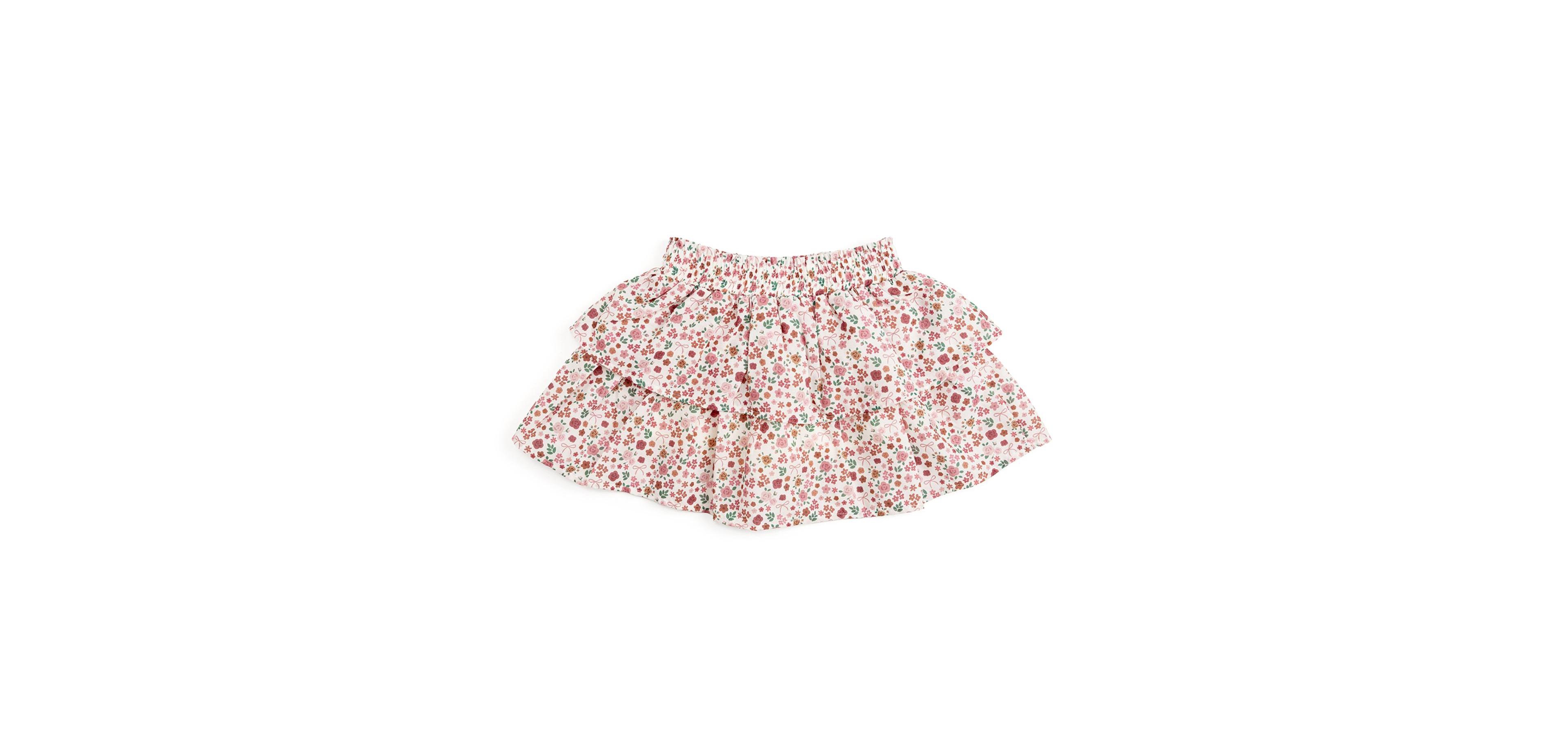 Sweet Wink Baby Girls Berry Floral Skort