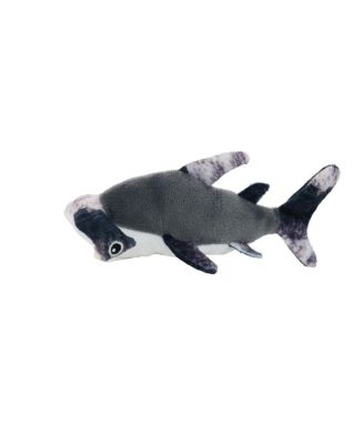 Jr Ocean Hammerhead, Durable Plush Squeaky Dog Toy