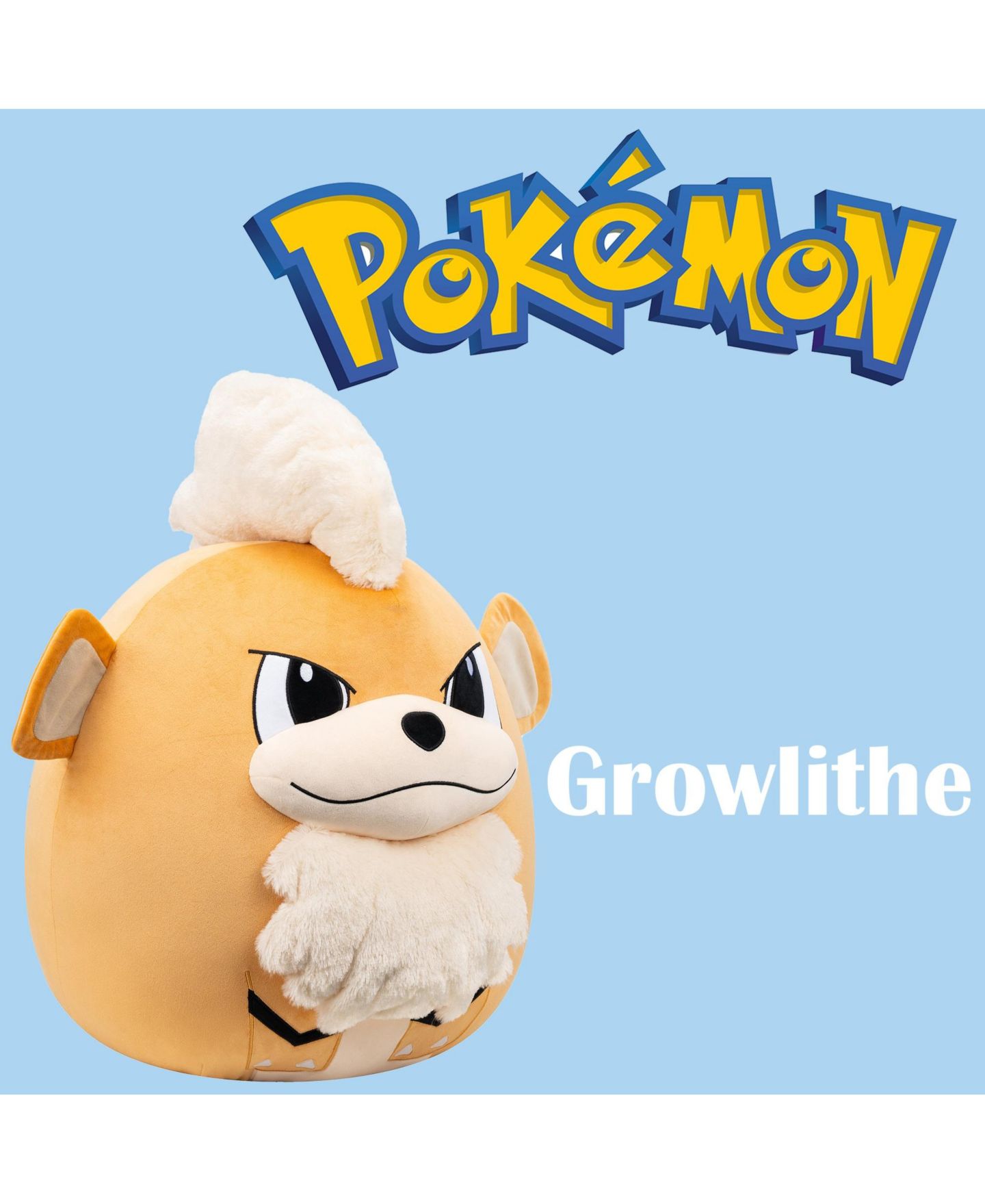 Детская мягкая игрушка Pokemon Growlithe 20" Plush — фото 2