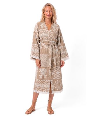 Women's Fiora Premium Turkish Cotton Bath Robe