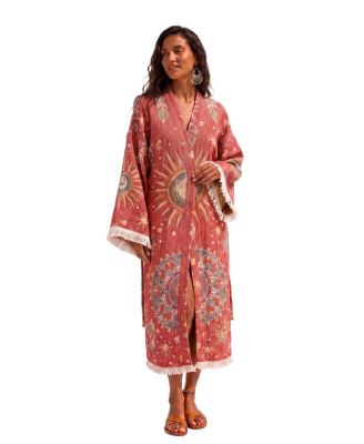 Women's Nala Handwoven Jacquard Festival Robe
