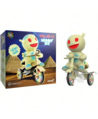 Mummy Boy Glow-in-the-Dark Action Figure with Trike, 3-Piece Set, Ages 14+
