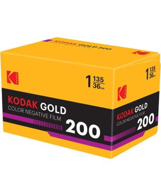 Gold 200 Color Negative ISO 200 Daylight-Balanced Film, 36 Exposures