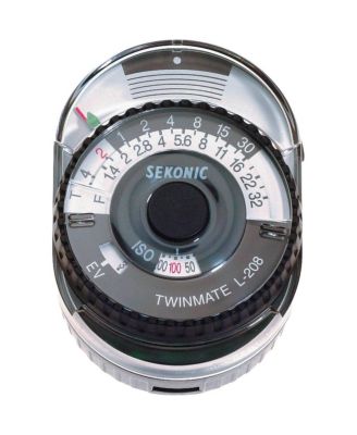 L-208 Twinmaster Incident/Reflected Light Meter for Cameras