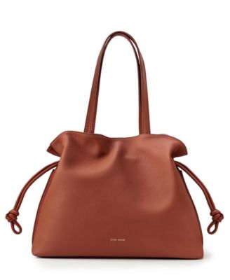 Emma Laptop Leather Large Tote Handbag