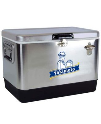 Outdoor Ice Cooler, 51L Capacity for Camping, Travel and Outdoor Activities