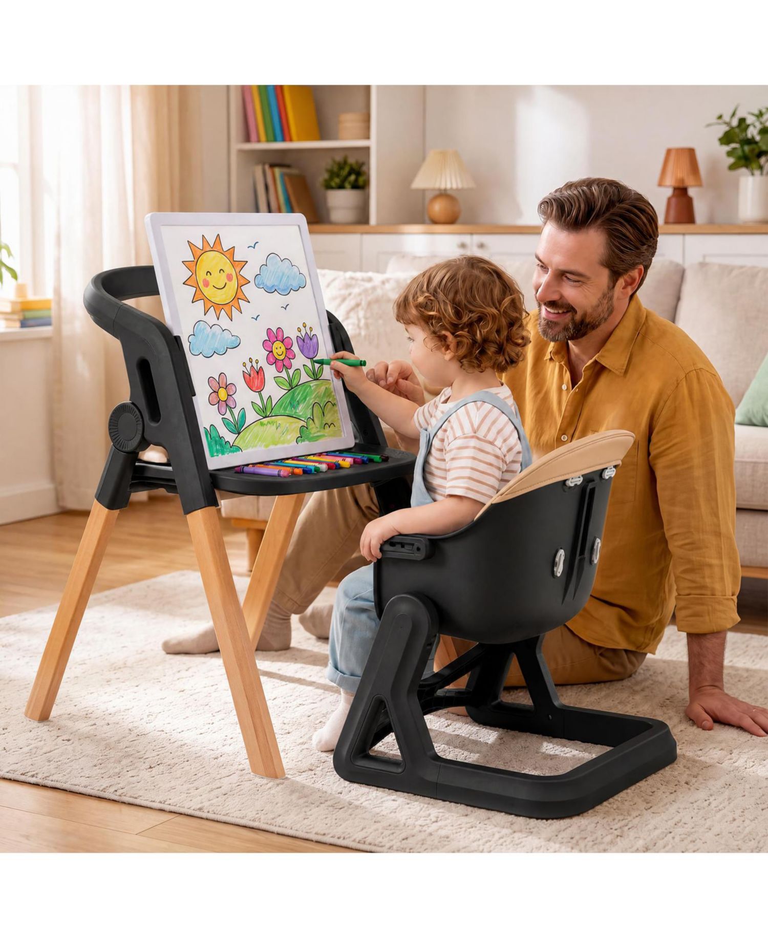 Convertible-Foldable High Chair