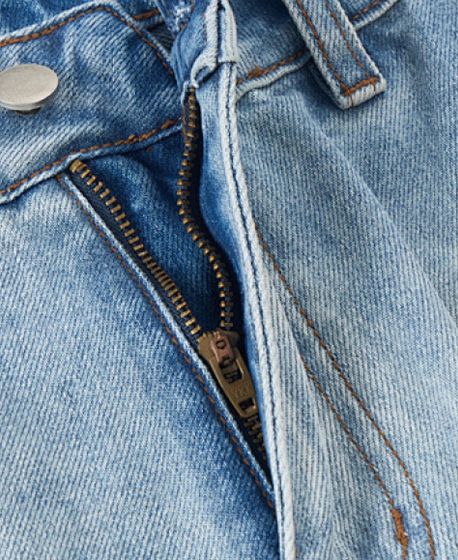Men's Seam Panel Baggy Barrel Jeans