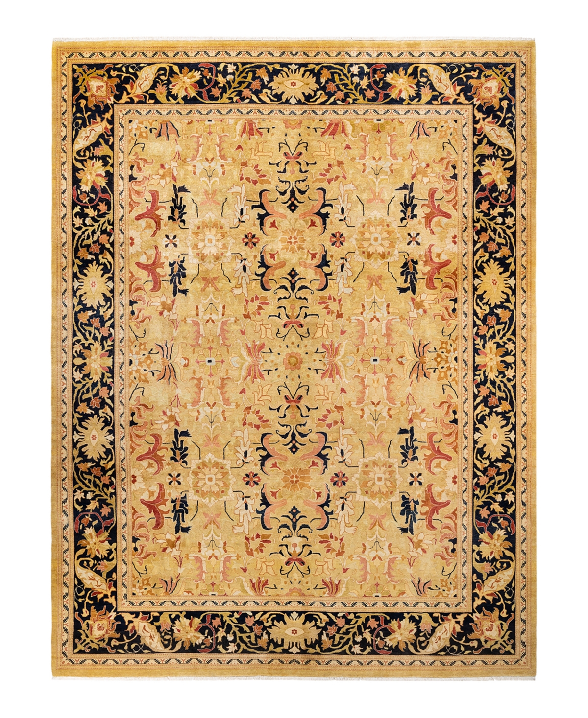 Adorn Handwoven Rugs Mogul M1417 9'4" x 12'2" Area Rug - Green