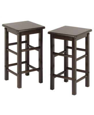 Coffee Folding Dining Table with Chairs - Compact Foldable Set for Two