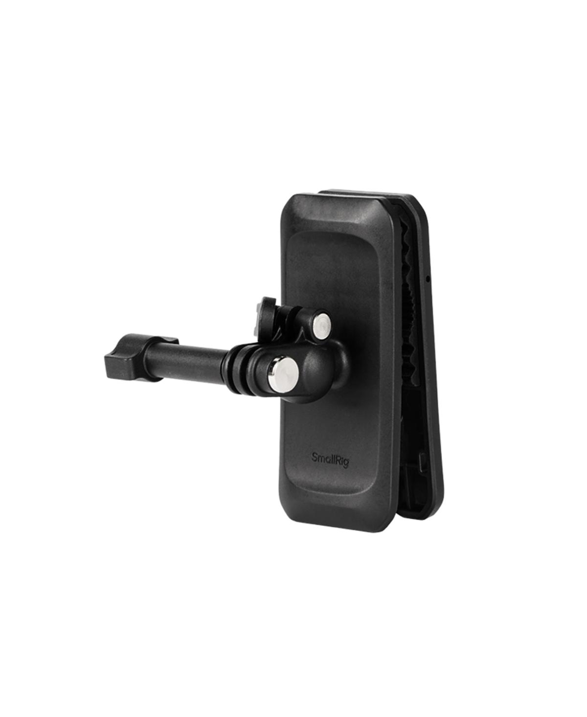 SmallRig 5722 360 Degree Ball Head Backpack-Strap Clip for Action Cameras - Black