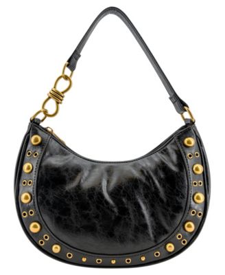 Dune Studded Gold-Tone Small Shoulder Handbag