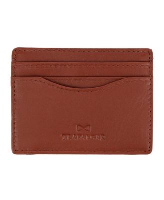 Men's Ion Curved Side Slot Leather Card Case
