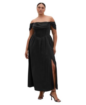 Women's Angel Love Off Shoulder Maxi Dress