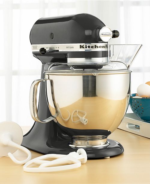 KitchenAid KSM150PS Stand Mixer, 5 Qt. Artisan in Caviar Small