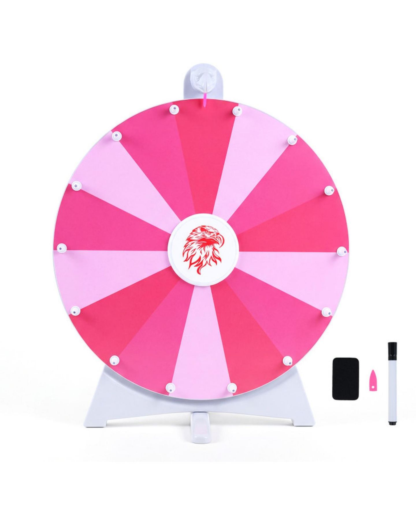 Детская настольная игра HONGGE Rewritable 14-Slot Spin Wheel Board Game, Ages 3+, цвет: Разноцветный — фото 1