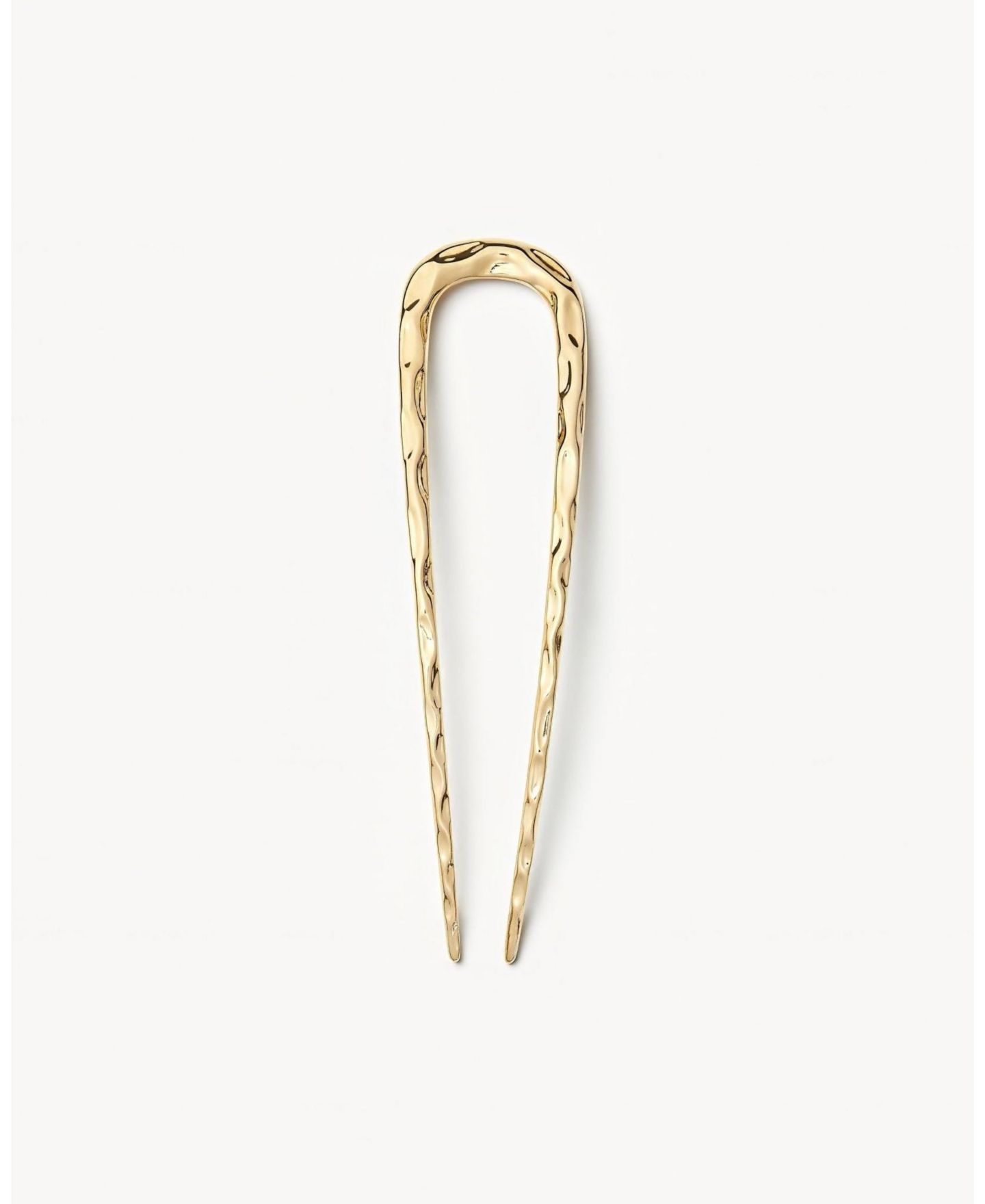 Женские аксессуары Machete Midi Wavy French Hair Pin, цвет: Золотой — фото 1