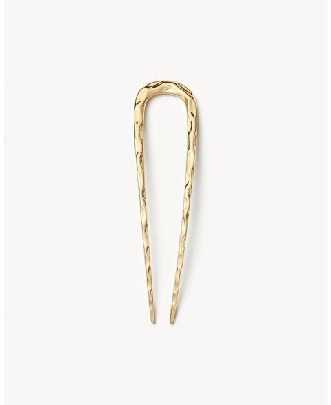 Женские аксессуары Machete Midi Wavy French Hair Pin, цвет: Золотой