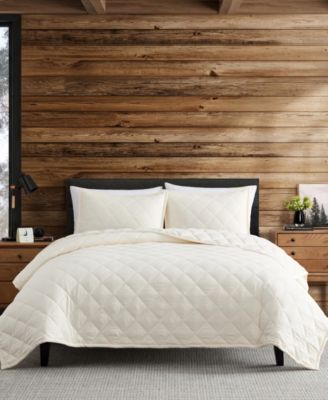 Hendricks Washed Microfiber 3-Piece Quilt Set, Full/Queen