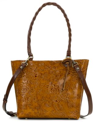 Rose Garden Alexia Leather Large Tote Handbag