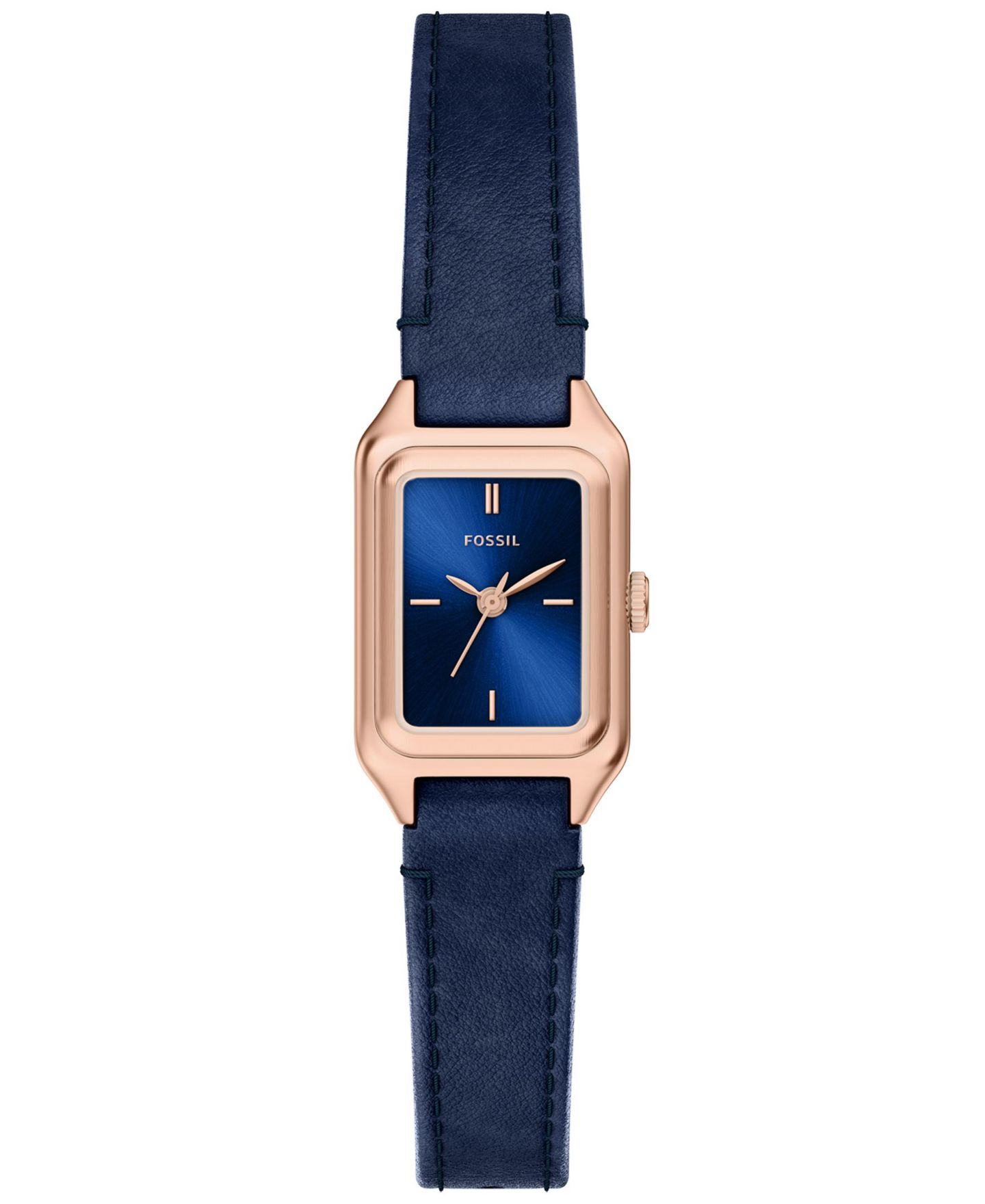 Женские часы Fossil Quartz Raquel Water-Resistant Leather 18mm — фото 1