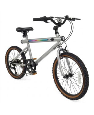 20-In LED Commuter Bike with Wireless Speakers, 6-Speed Shifting, Ages 7+