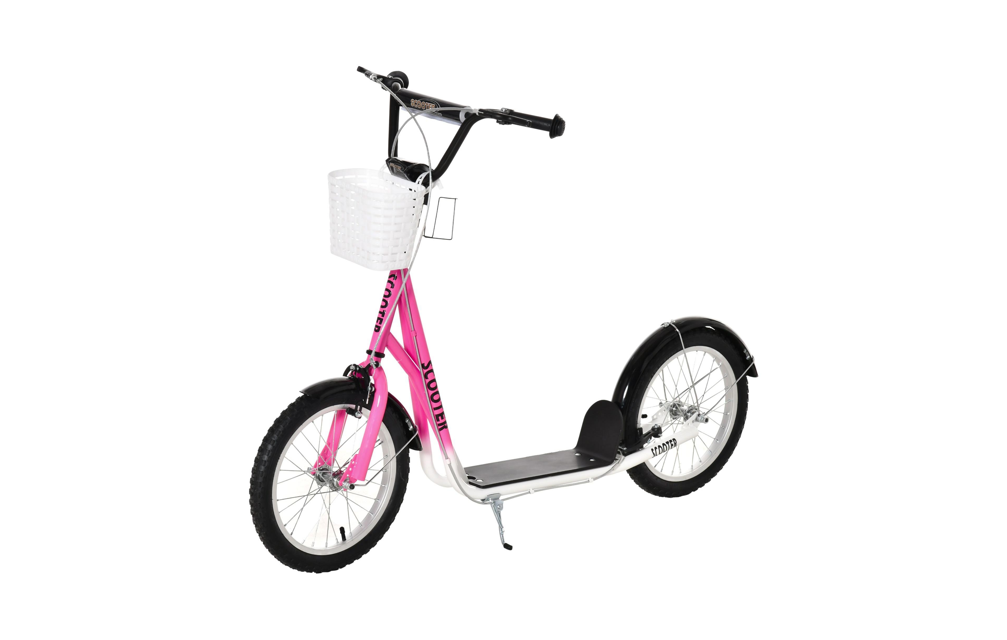 Sevorley Kids' Ride-On 2-Wheel Scooter with Cup Holder, Ages 5-12