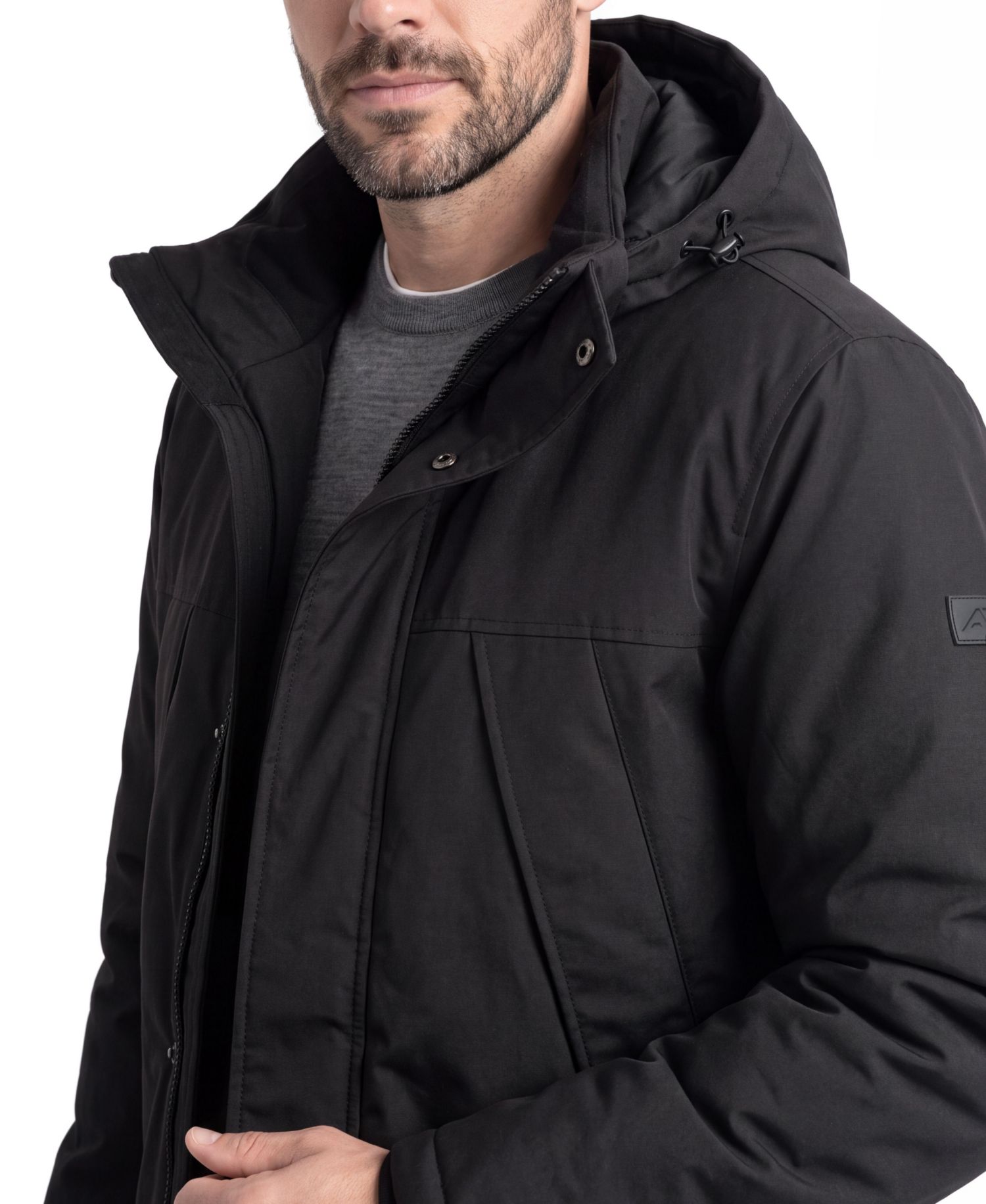 Ash and Reid Men's Parka Coat