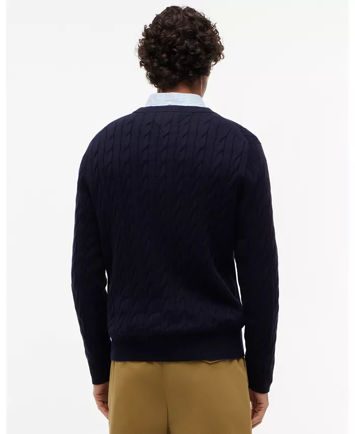 Men's Classic Cable Crewneck Sweater - thumbnail 8