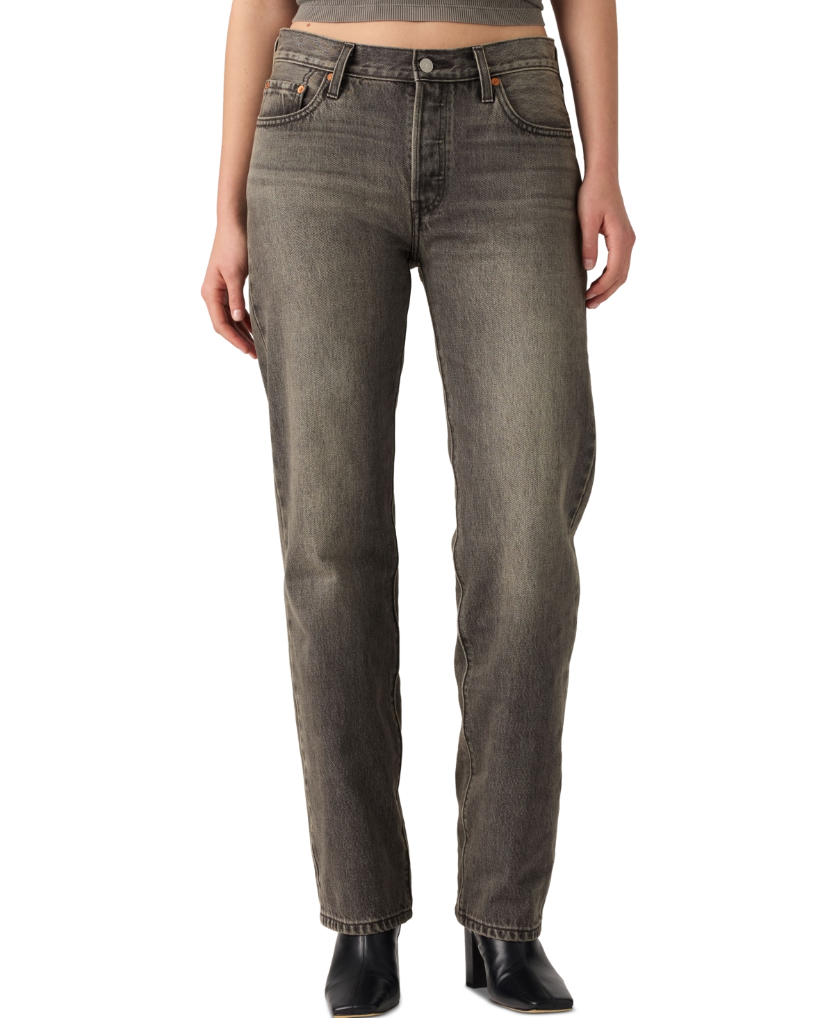 Levi's Premium Women's 501 90's Mid-Rise Straight-Fit Jeans - Dont Doubt