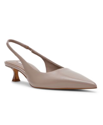 Women's Kathy Slingback Kitten Heel Pointed Toe Pumps