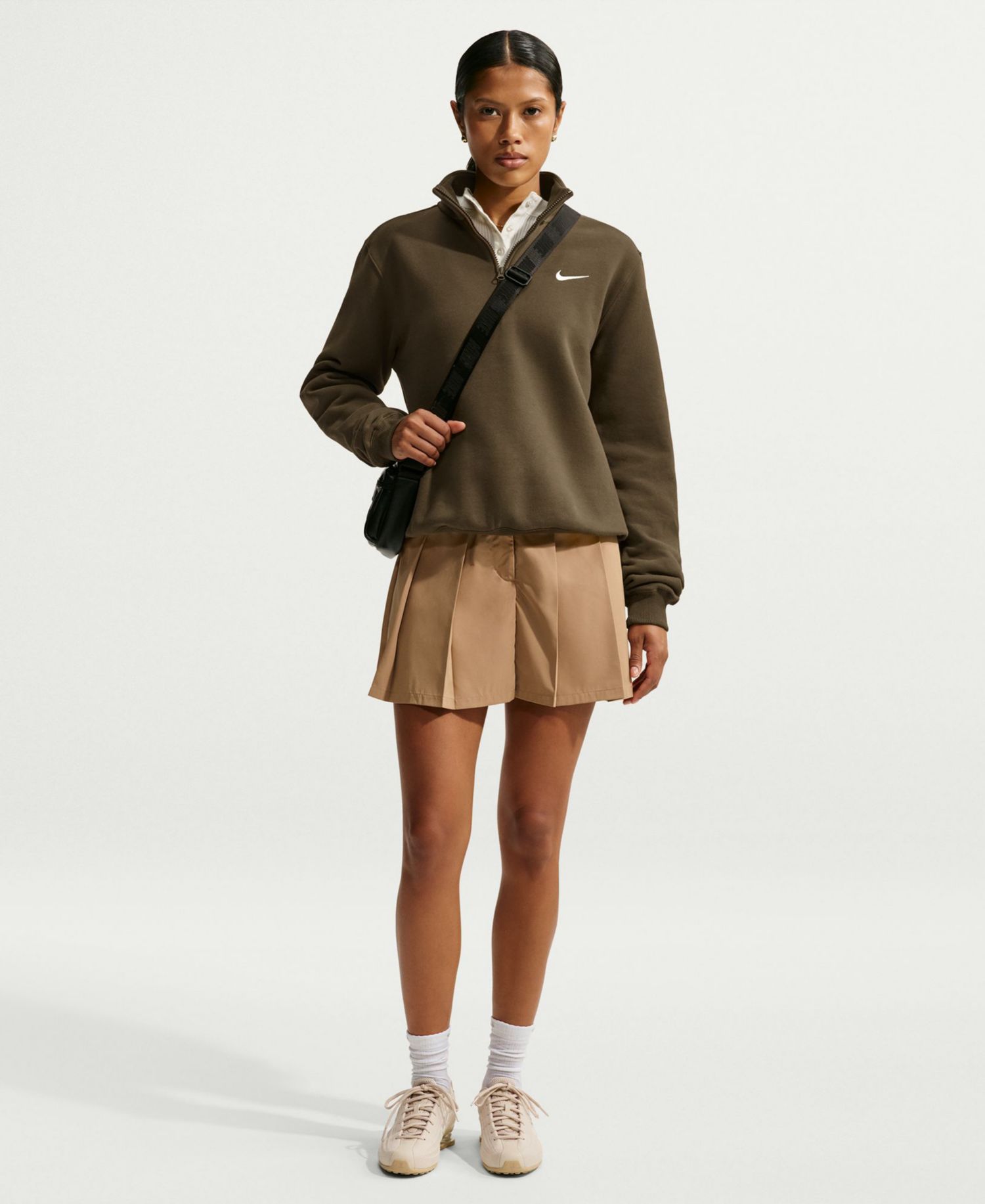 Women's Studio Fleece Quarter-Zip Top