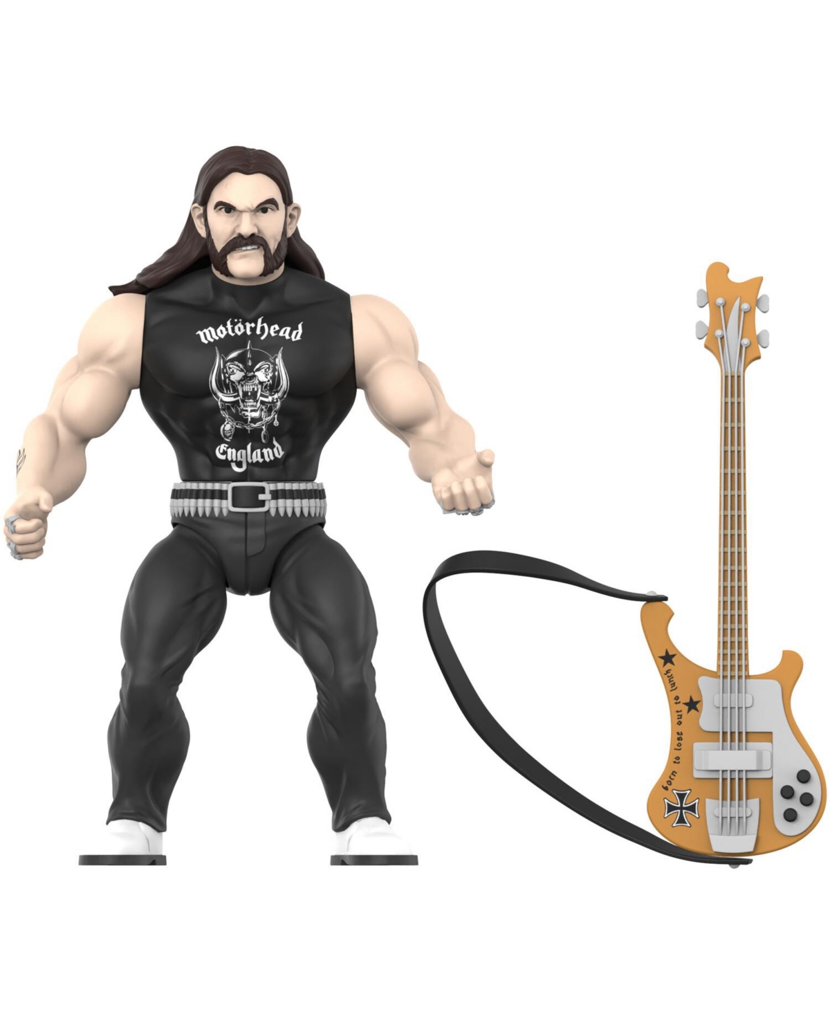 Super7 Motorhead Lemmy Articulated Vintage 5.5" Action Figure, 14+ Years