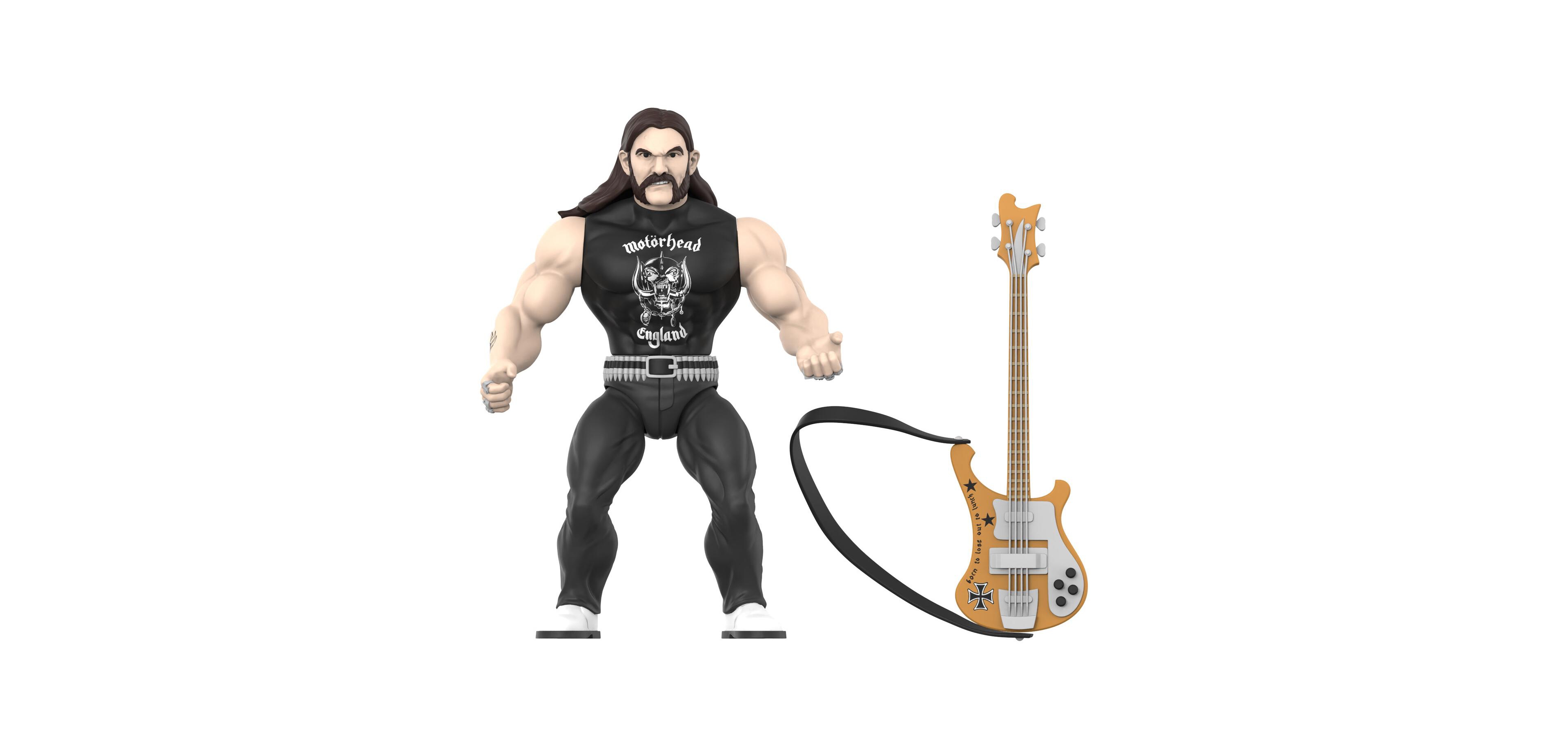 Super7 Motorhead Lemmy Articulated Vintage 5.5" Action Figure, 14+ Years