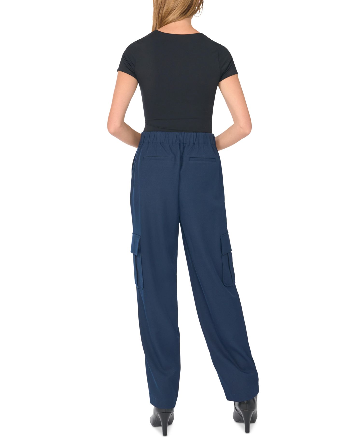 Women's High-Waist Cargo Pants