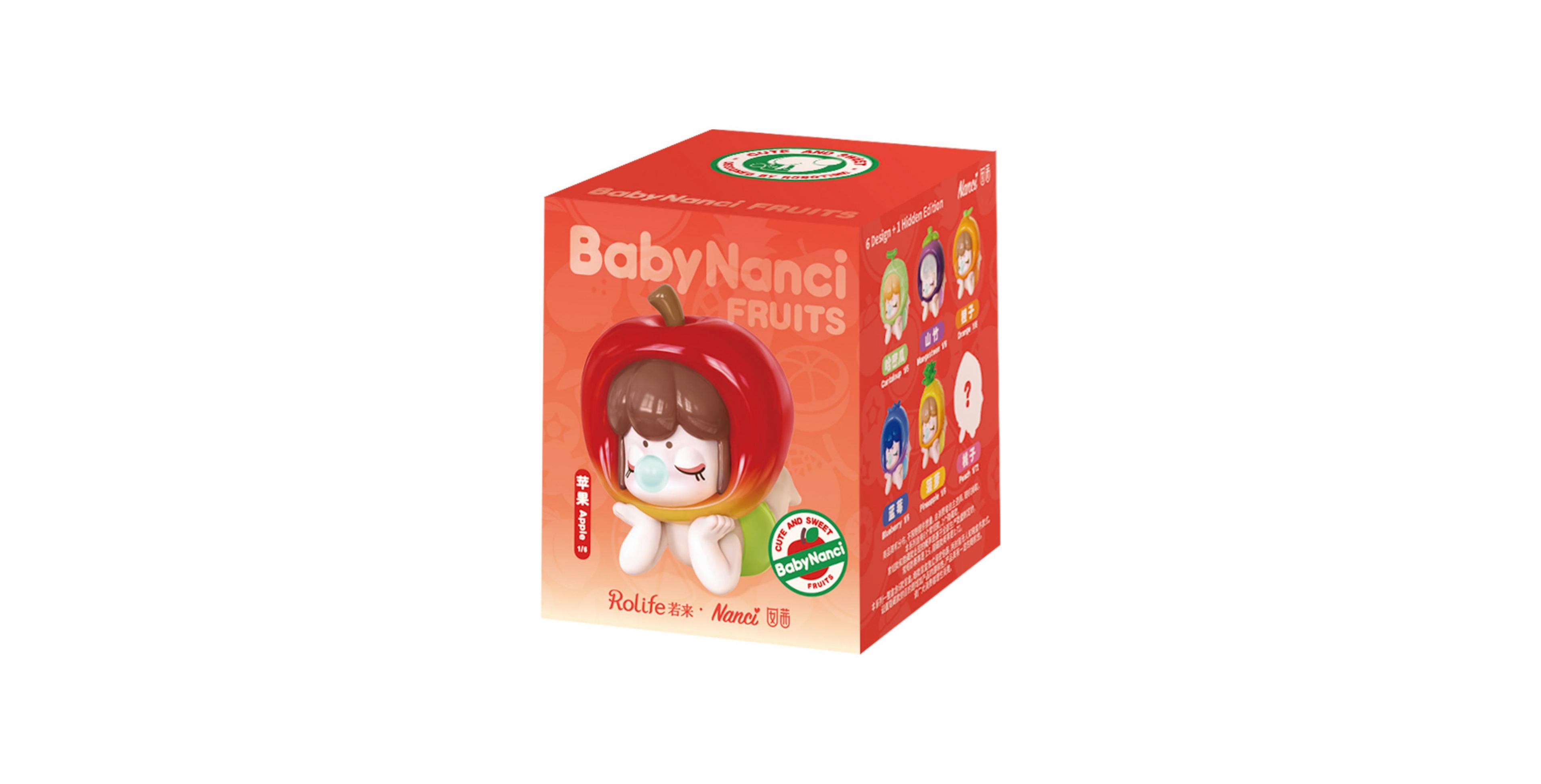 Robotime Baby Nanci Fruits Blind Box Fruit-Themed Action Figure, Ages 15+