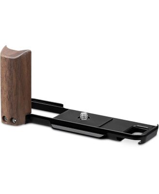 Mounting Baseplate with Wooden Grip ARCA Quick Release Adapter for Fujifilm X-E5