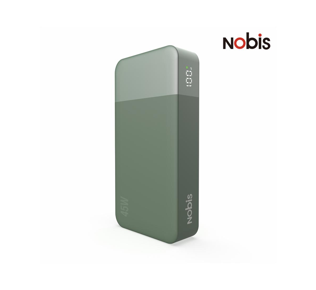 Lisen 20000mAh 45W Pd Fast Charging Usb-c Power Bank Compatible with Phones, Tablets & Laptops - Green