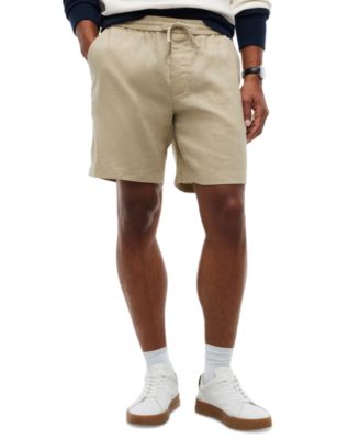 Men's 8" Regular-Fit Linen Shorts