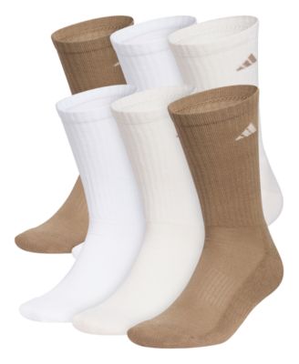 Men's Arch Compression Cushioned Crew Socks, 6-Pack