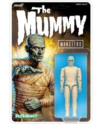 The Mummy ReAction+ 12-Point Articulation 4" Action Figure, Ages 14+