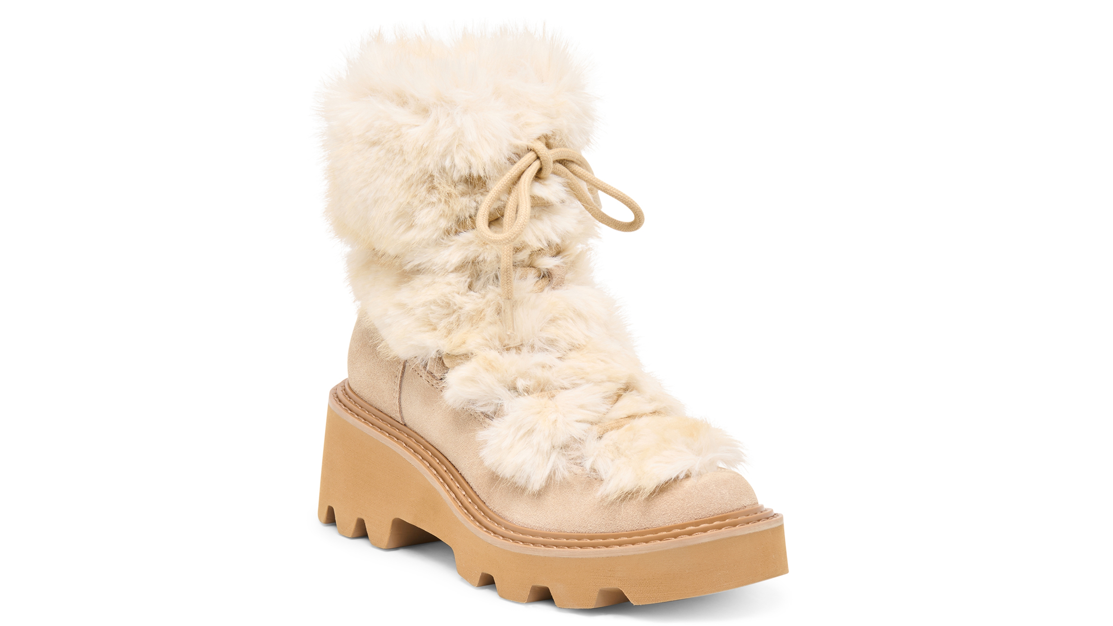 Dolce Vita Women's Hawkin Lug Sole Cold Weather Platform Ankle Booties