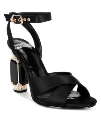 Women's Tribeca Crystal and Diamante Embellished Fantasy Heel Sandals