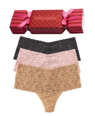 Women's Signature Lace Floral Thong
