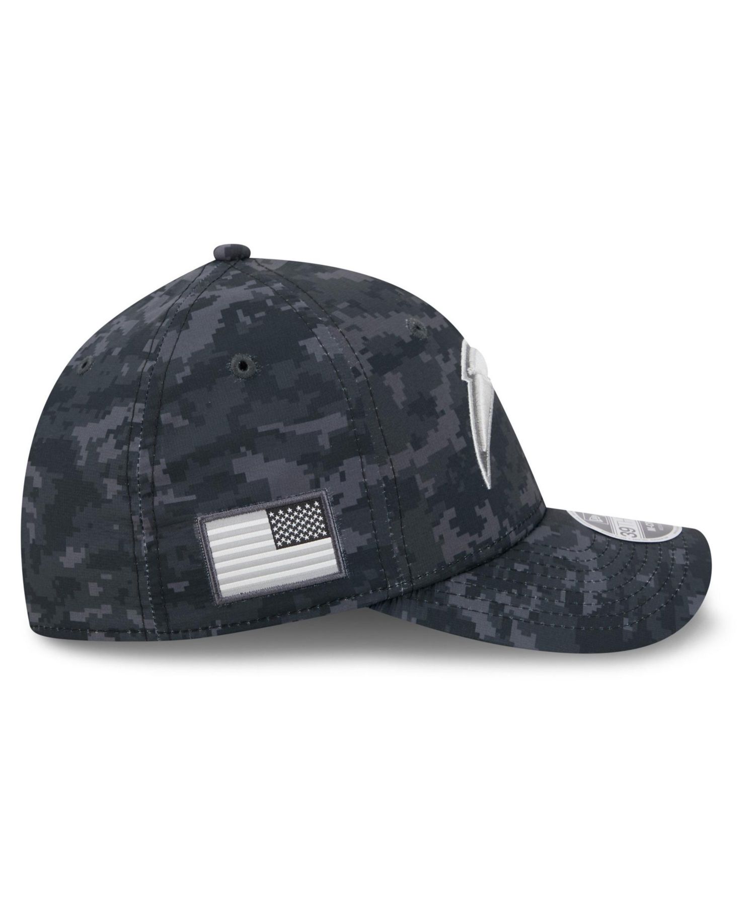 Men's Black Los Angeles Chargers 2026 Salute to Service 39THIRTY Flex Hat