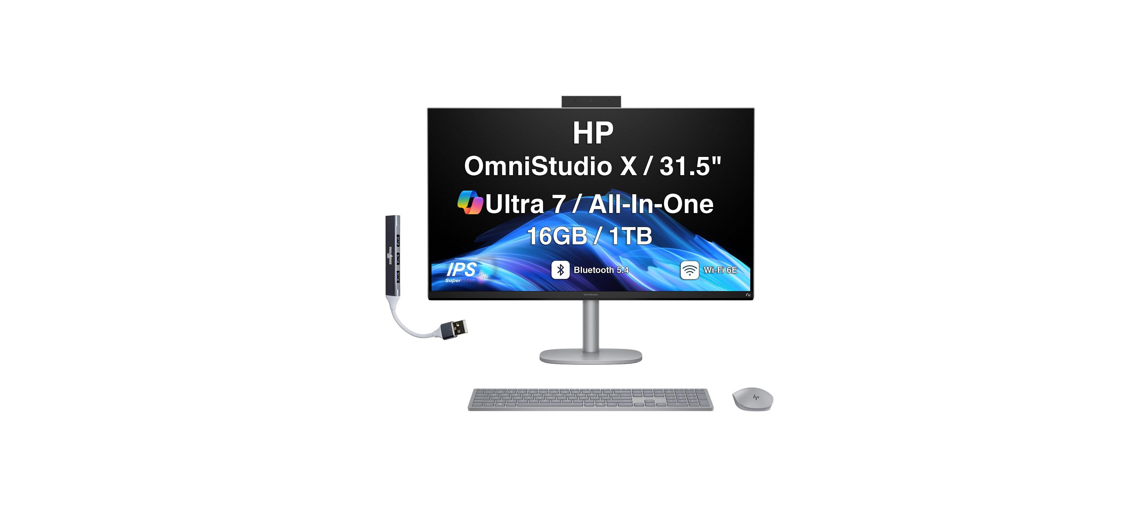 Hp OmniStudio X 31.5" 4K Uhd All-in-One
