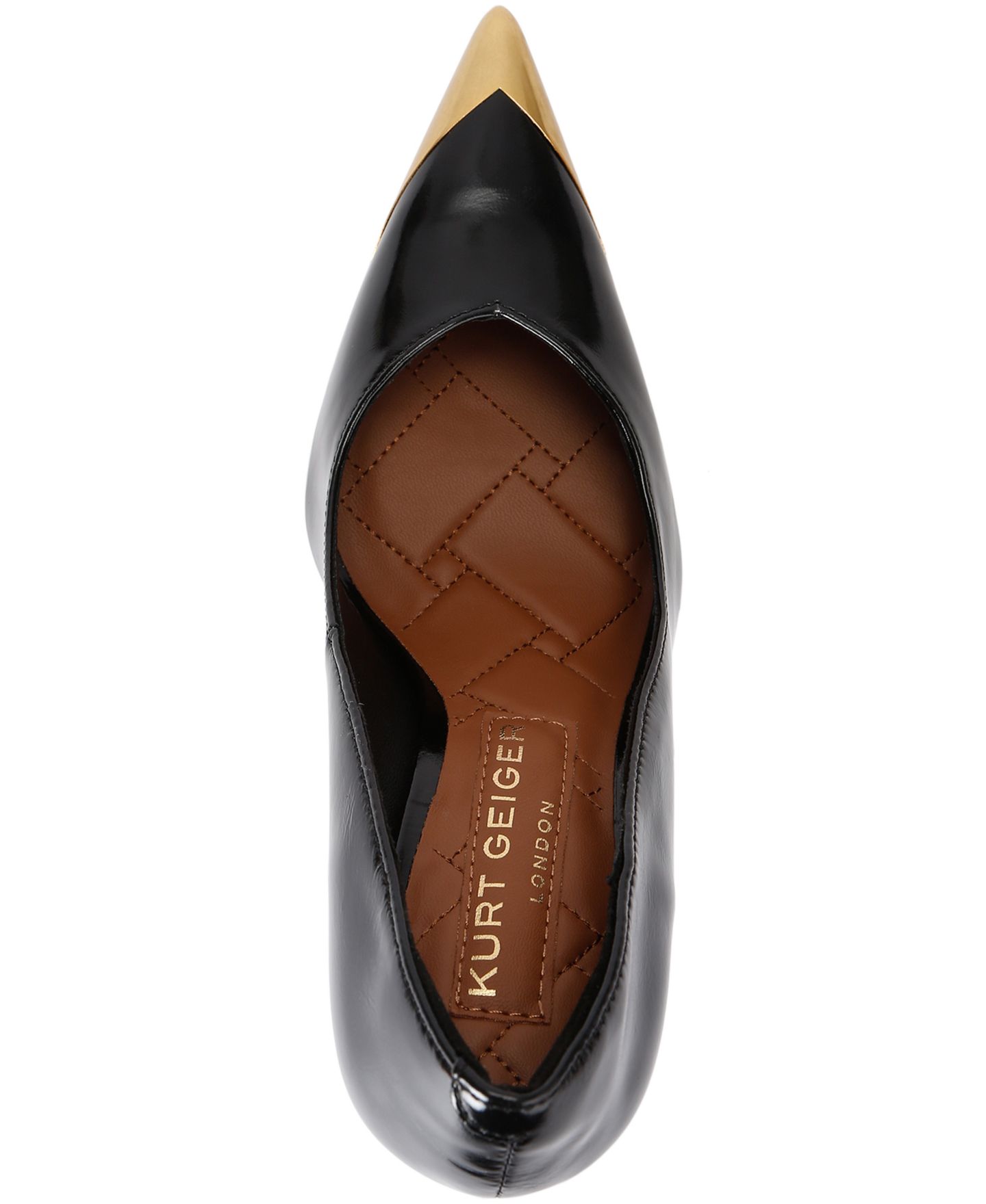 Женские туфли Kurt Geiger London Regent Point Court Pumps, цвет: Чёрный — фото 5