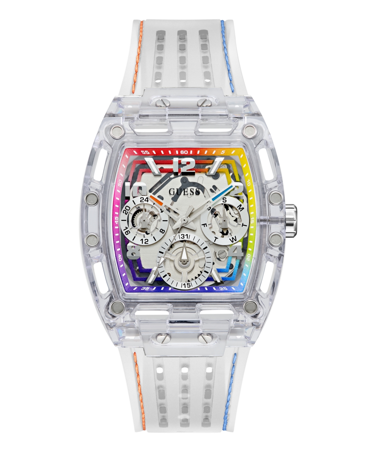 Guess Men's Quartz Venix Sport Silicone Watch 42mm