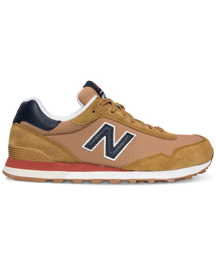 New Balance Men's 515 Suede Casual Sneakers from Finish Line - Macy's